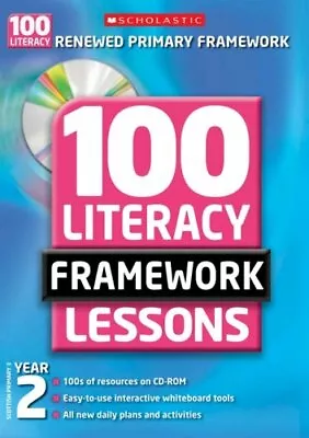 £2.25 • Buy 100 New Literacy Framework Lessons For Year 2 With CDRom (100 Literacy Framework