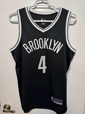 New Brooklyn Nets Dennis Smith Jr NBA Stitched Jersey XL Ships Within 1 Day • $10