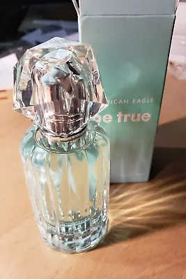 AEO American Eagle BE TRUE  Women Eau De  Perfume Spray 1.7 Oz  #E3-7 • $31.86