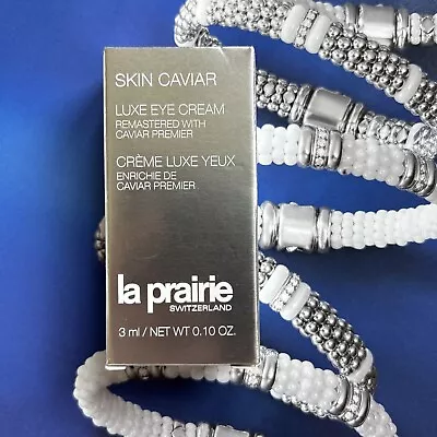 La Prairie Skin Caviar Luxe Eye Cream 0.1oz / 3ml NIB( Fresh ) • $28.99