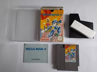 Mega Man 4 - Nintendo NES - CIB - VGC - PAL A - UKV • £269.95