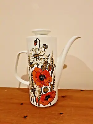 Meakin Coffee Pot Poppy • £19