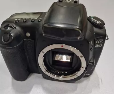 Canon EOS 20D 8.2 MP Digital SLR Camera Only Body Black Used For Parts/Repair • £20.50