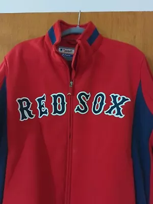 Boston Red Sox Men’s M Majestic Therma Base MLB Team Jacket Zip Up Coat • $30