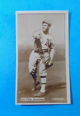 1914 FATIMA PLAYERS T222 #38 BILL ORR Phila. Americans Creased • $99.95