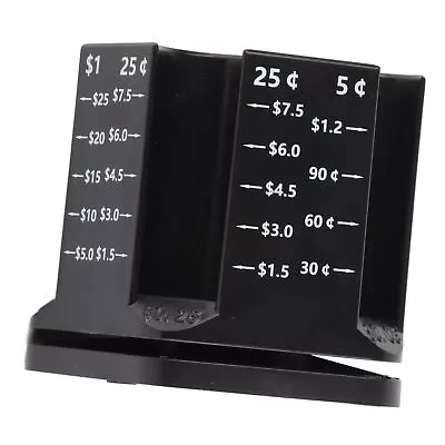Coin Counter Coin Sorter With Pen Holder 360 Degree Rotation Multifunctional • £10.64
