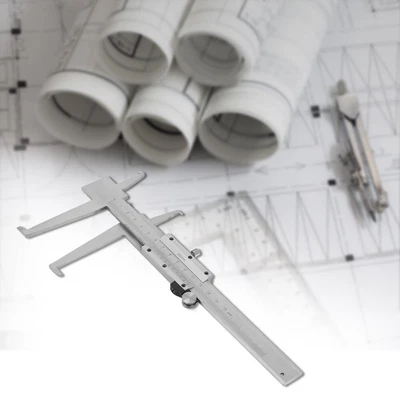 £52.68 • Buy Carbon Steel Inside Groove Vernier Caliper Inner Micrometer Ruler Tool 9mm-150mm