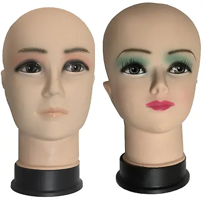 £11.99 • Buy Mannequin Head Polystyrene Training Female For Wigs & Hair Accessories 