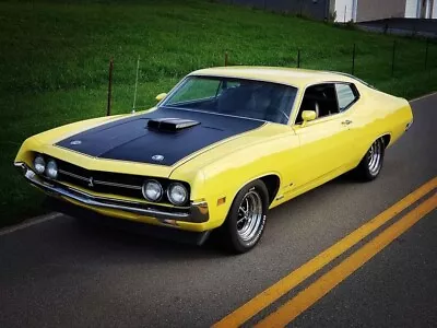 1970 Ford Cobra Torino Shaker Ram Hood • $76900