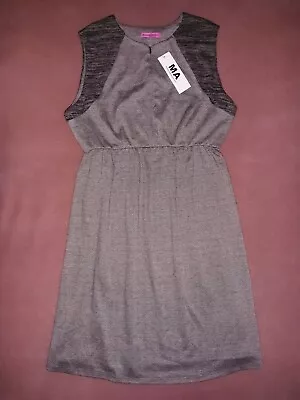 Maternal America Dress Size Large Black And Grey Front Zip Breastfeeding  • $29.99