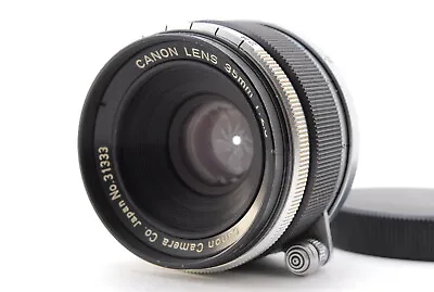 [Exc+5] Canon 35mm F/2.8 L39 Manual MF Lens For Leica Screw Mount LTM From JAPAN • £176.43