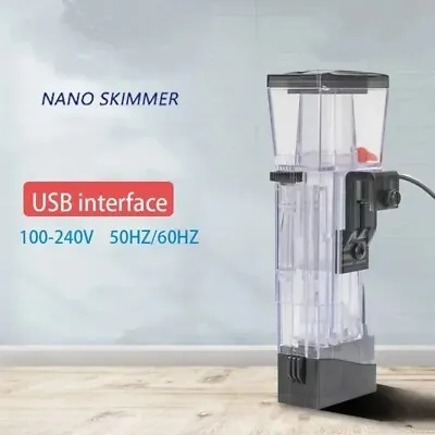 Aquarium Nano Skimmer Coral Tank Built Protein Skimmer For Fish Tank DC24v • £47.99