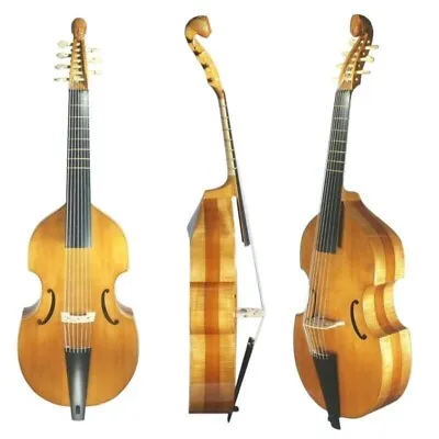 Baroque Model Song Profession Maestro 7 String 27  Viola Da Gamba Carving Scroll • $1199