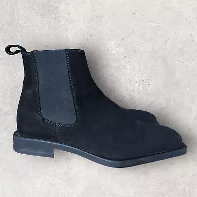 Zara Suede Chelsea Boots US Mens 7/EU 40 Retail $150 • $39.99