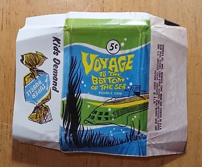 1964 Donruss VOYAGE To The BOTTOM Of The SEA - 5 Cent Wrapper-REPRINT • $8.99