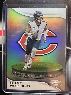 2023 Panini Certified Justin Fields Franchise Foundations Insert FF-8 • $3.50
