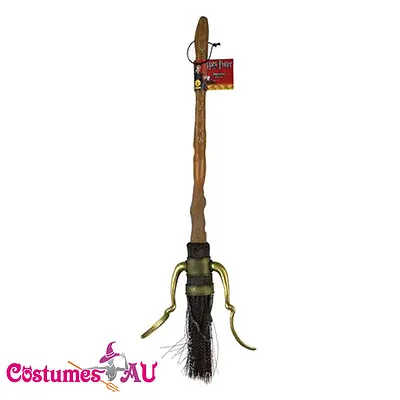 Harry Potter Quidditch Flying Firebolt Broom Halloween Costume Party Accessories • $37.99