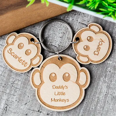 £3.59 • Buy Personalised Fathers Day Gift Birthday Present Keyring Dad Grandad Uncle Daddy 