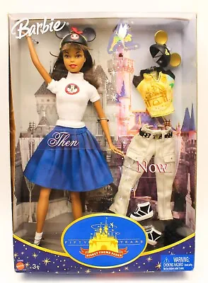 Disney 50th Anniversary Then & Now Barbie Mouseketeer Doll African American NRFB • $79.95