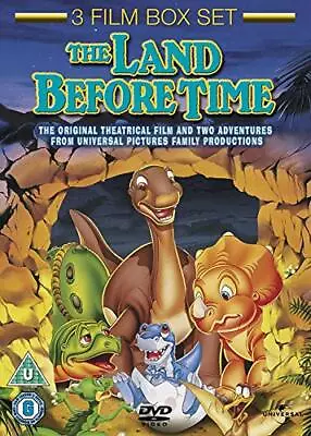 £5.39 • Buy The Land Before Time Box Set DVD Complete 1-3 Collection The Land Before Time