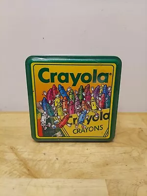 Vintage 1995 Sealed Crayola Crayon Collection Metal Tin/Box Contains 64 Crayons • $14.99