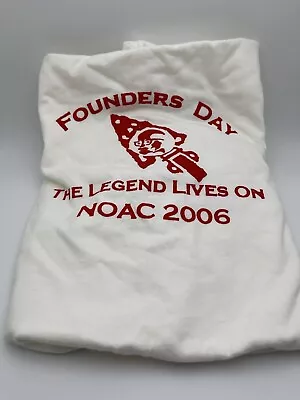2006 NOAC Founder's Day T-Shirt XL Michigan State University OA Boy Scouts BSA • $19.99