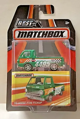 Best Of Matchbox ‘66 Dodge A100 Pickup • $5.09
