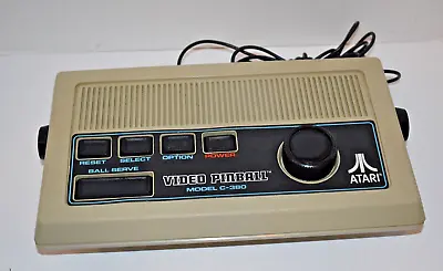 Vtg. Atari Video Pinball Model C-380 Game Console • $29.95
