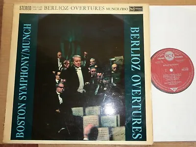 Charles Munch/Boston Symphony BERLIOZ Overtures - RCA SB-2125 UK Press 2D/2D • $15