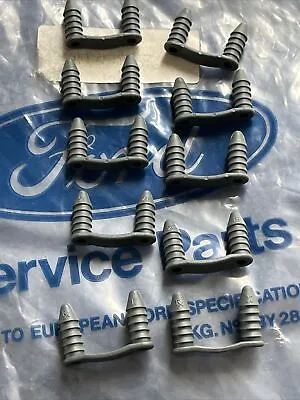 10 X Ford Grey Wiring Loom Clips Mk1 Mk2 Mk3 Escort Capri Cortina Anglia Granada • $21.28