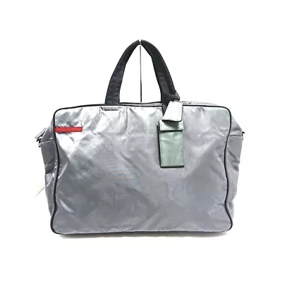 Auth PRADA SPORT - Gray Nylon Boston Bag • $123