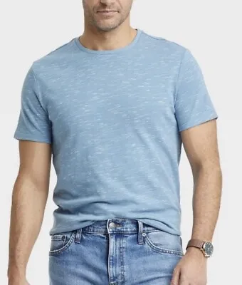 NEW Goodfellow Men’s T-Shirt Crew Neck Short Sleeve Light Blue Large FREE SHIP • $9.98