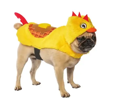 $12.99 • Buy NEW Halloween Dog Pet CHICKEN WAFFLE Costume Outfit Size SMALL 13 