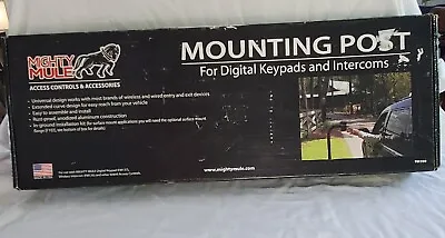 NIB Mighty Mule Digital Keypad Mounting Post For Automatic Driveway Gate Openers • $80