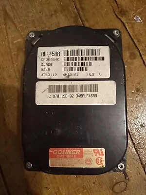 CONNER CP30084E 85Mb IDE PATA 3.5  Hard Drive UNTESTED  • £10