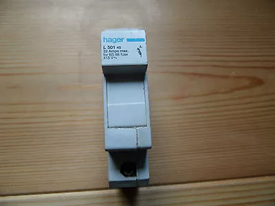 Hager L501 32 Amp Cartridge Fuse Assembly • £4