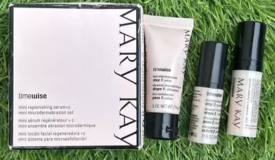 Mary Kay Timewise Mini Replenishing Serum +C Microdermabrasion Travel Size Set • $13.45