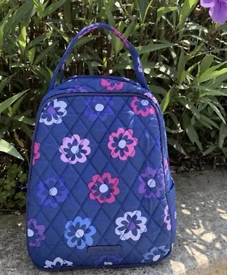 Vera Bradley Baroque Blue Lunch Bag/Lunch Box 9”x7” New Without Tags • $18