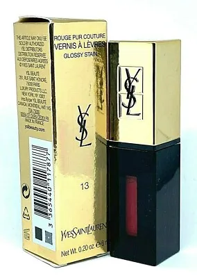 Yves Saint Laurent Vernis A Levres Glossy Stain 13 Rose Tempera • £14.99