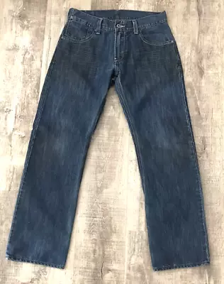 Levis 514 Jeans Men's 30x30 Dark Wash Flap Back Pockets Slim Straight Fit • $21