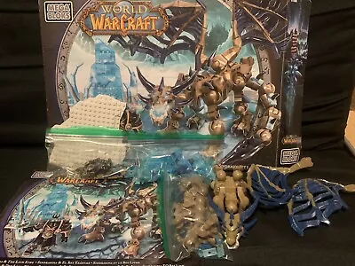 Mega Bloks World Of Warcraft 91008 Sindragosa And The Lich King Set 96% Complete • $40