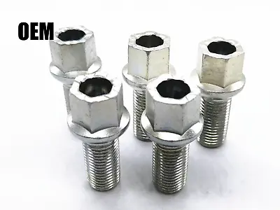 5Pcs OEM Wheel Lug Bolts M14x1.5 26MM For VW Beetle Porsche Audi A4 A5 WHT002437 • $19.79