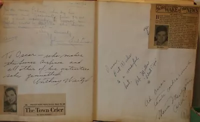 1940 S-50's Scrapbook 125 Autographs Opera Maria Callas Sports Political Foreign • $429.95