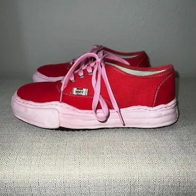 Maison Mihara Yasuhiro OG Sole Baker Size US 9 EU 42 Dyed Pink Red • $199.99