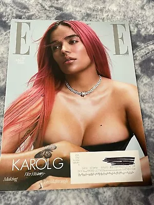 Karol G ELLE Magazine 2023 Singer Karol G June/July 2023 Manana Sera Bonito • $9.99