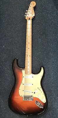 2010 MIM Fender Std Stratocaster Copper Metallic Burst Ltd Ed. Electric Guitar • $799.99