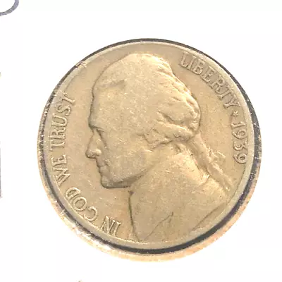 1939-D Jefferson Nickel XF • $7.96