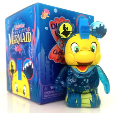 Disney Vinylmation 3  The Little Mermaid Series Flounder Ariel's Fish Toy Figure • $27.99