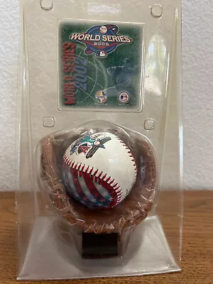 2002 MLB World Series Mini Glove And Baseball In Original Packaging • $40