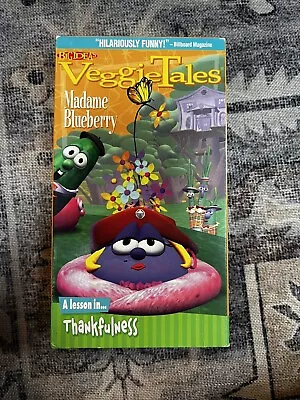 VeggieTales - Madame Blueberry: A Lesson In Thankfulness (VHS 1999) • $5